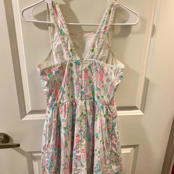 Lilly Pulitzer POP Sandrine Dress Resort White EUC Size 00 - Picture 2 of 4